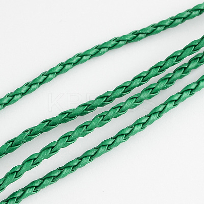Braided Imitation Leather Cords LC-S005-012-1
