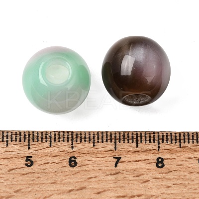 Two Tone Resin European Beads RE-CBA2450-05A-1