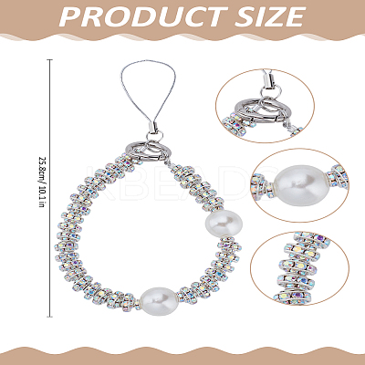 Zinc Alloy Link Chains for Phone Case Decoration AJEW-LP0005-23-1