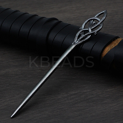 Knot Alloy Hair Sticks PW-WG98666-03-1