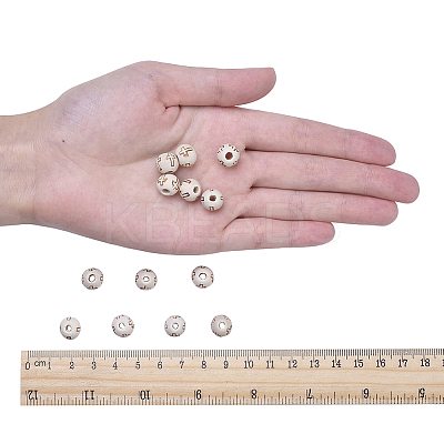 Unfinished Wood Beads LS-X-WOOD-S656-LF-1