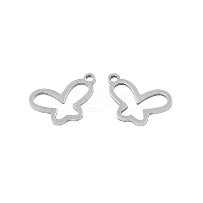 Non-Tarnish 201 Stainless Steel Charms STAS-N091-136P-1