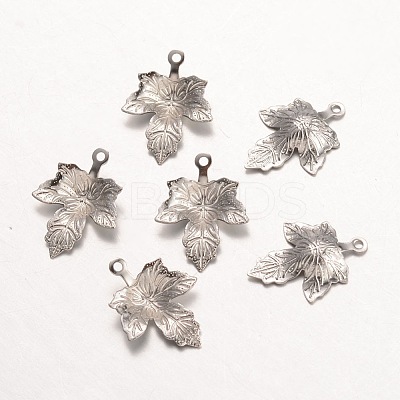 Tarnish Resistant Autumn Theme 316 Surgical Stainless Steel Pendants LS-STAS-K096-28P-1