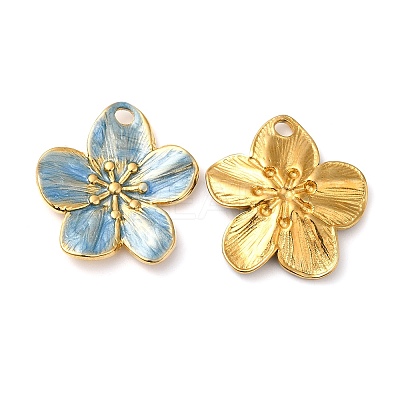 304 Stainless Steel Enamel Pendants X-STAS-K256-17G-01-1