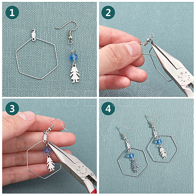 DIY Earring Making Kits DIY-UN0001-99-1