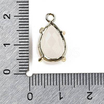 Natural Quartz Crystal Faceted Pendants G-M431-16G-04-1