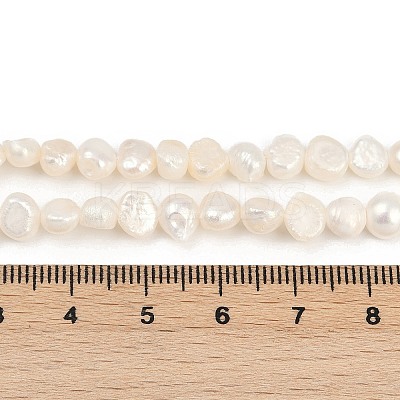 Natural Cultured Freshwater Pearl Beads Strands PEAR-P064-19G-01A-1