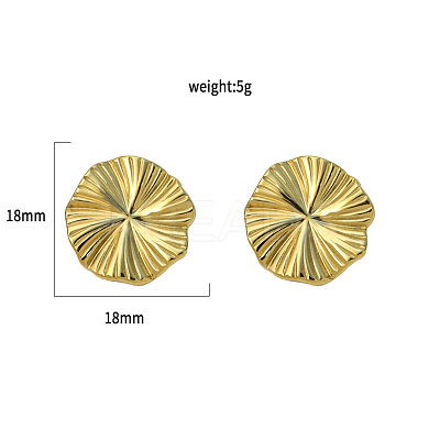 304 Stainless Steel Stud Earrings FS-WGCA6E2-01-1