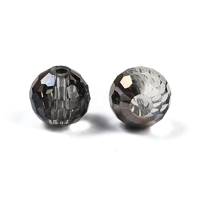 Transparent Electroplate Glass Beads EGLA-N002-31-G05-1