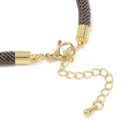 4.5MM Round Nylon Cotton Milan Cord Bracelet Making BJEW-I245-01G-1