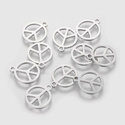 Non-Tarnish 304 Stainless Steel Charms LS-STAS-Q201-T062-1