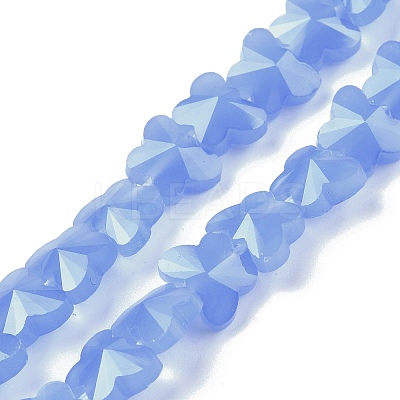 Imitation Jade Glass Beads Strands EGLA-L045-I-A02-1