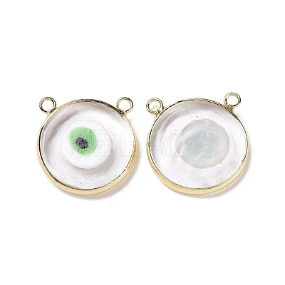 Handmade Lampwork Pendants LAMP-P057-04G-07-1
