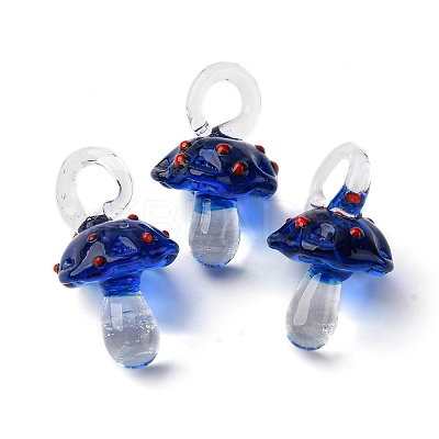 Handmade Lampwork Pendants LAMP-M02-01Z-1