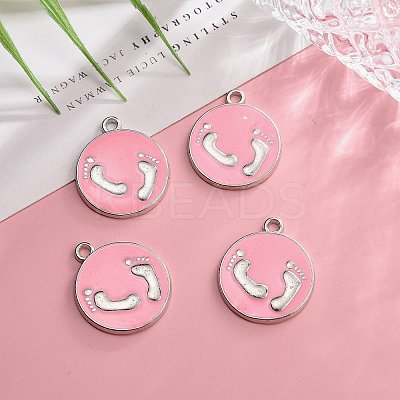 Alloy Enamel Pendants LS-EAP053Y-2-1