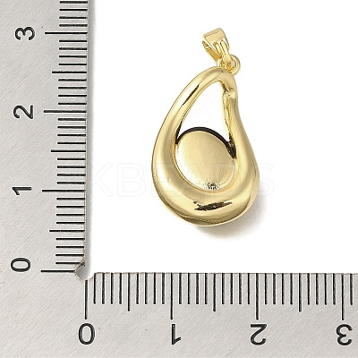 Brass Pendants KK-K388-21G-1