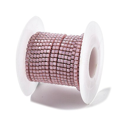 Iron Rhinestone Glass Cup Chain CH-U001-01D-1