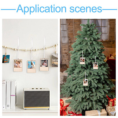Wooden Mini Hanging Photo Frame for Children DIY-TA0012-93A-1
