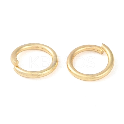 Brass Open Jump Rings KK-N254-45C-G-1
