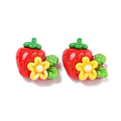 Christmas Theme Opaque Resin Decoden Cabochons CRES-B022-02A-1