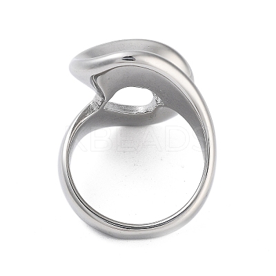 Non-Tarnish 304 Stainless Steel Rings for Women RJEW-K270-03B-P-1