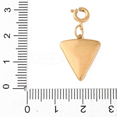 304 Stainless Steel Enamel Pendant Decorations STAS-D205-02A-G-1