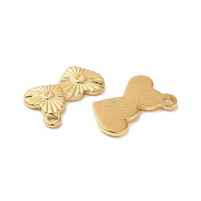 Manual Polishing 304 Stainless Steel Pendant Rhinestone Settings STAS-P335-36G-1
