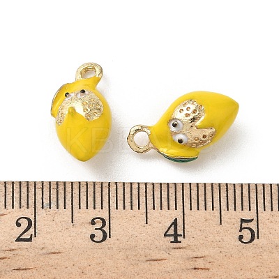 Alloy Enamel Pendants FIND-C074-02C-1