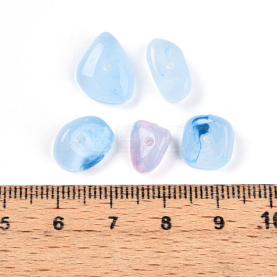 Transparent Acrylic Beads TACR-T028-39H-1
