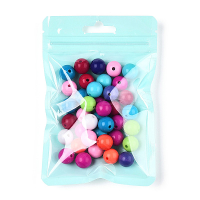Macaron Color Plastic Yin-yang Resealable Bags OPP-N001-01A-03-1