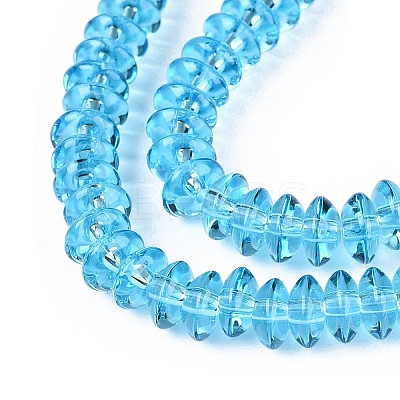 Transparent Glass Beads Strands LS-GLAA-Q113-02A-A07-1