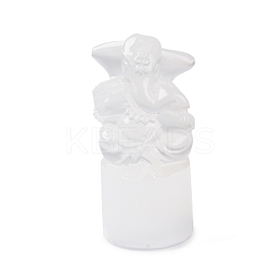 Natural Selenite Figurines DJEW-Q006-01D-1