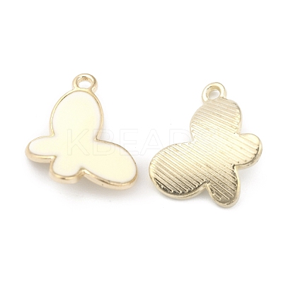 Light Gold Plated Alloy Pendants ENAM-L029-04C-1
