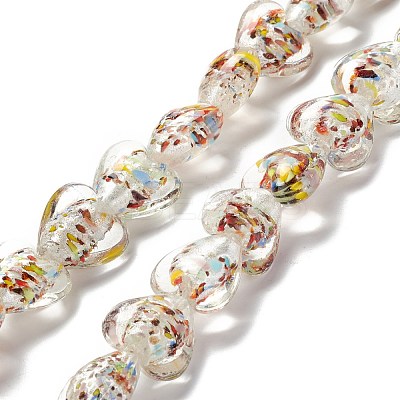 Handmade Lampwork Beads Strands LAMP-D015-09H-1