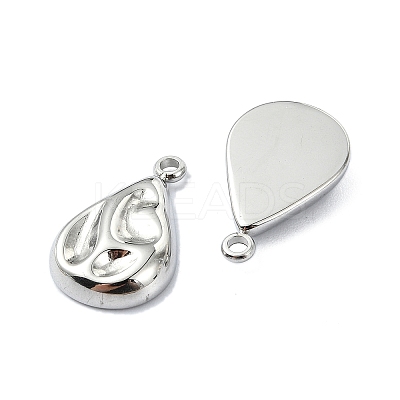 Non-Tarnish 304 Stainless Steel Pendants STAS-L022-345P-1
