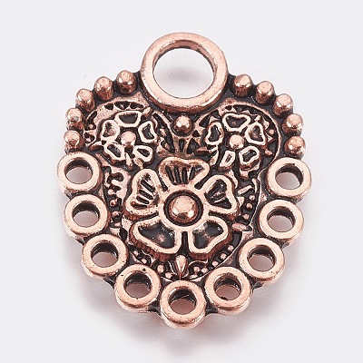 Eco-Friendly Zinc Alloy Hook Clasps LS-PALLOY-WH0031-02R-1
