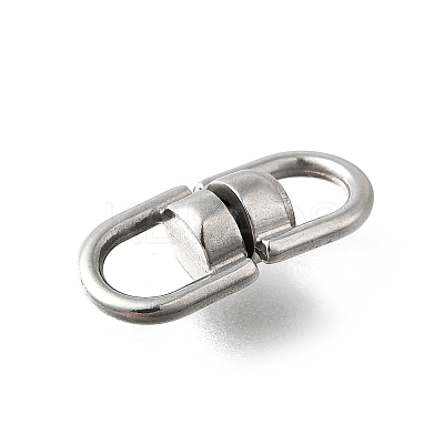 304 Stainless Steel Swivel Clasps STAS-U051-03B-P-1