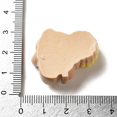 Opaque Resin Decoden Cabochons LS-CRES-L042-A05-1