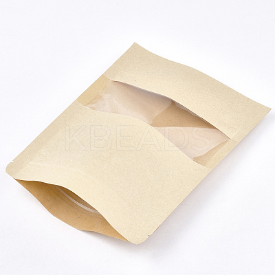Resealable Kraft Paper Bags OPP-S004-01A-1
