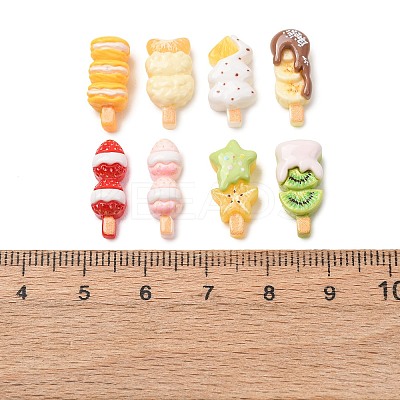 Opaque Resin Cabochons FIND-E058-07-1