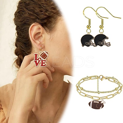 16Pcs 8 Style Alloy Enamel Pendants ENAM-CJ0005-79-1