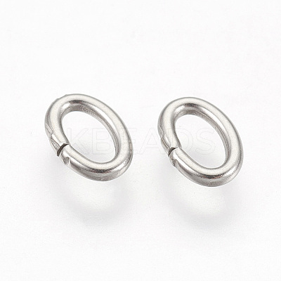 Tarnish Resistant 304 Stainless Steel Open Jump Rings Jewelry Findings LS-X-STAS-L215-11P-1