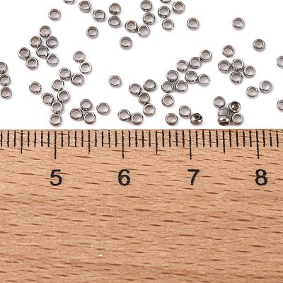 Non-Tarnish 304 Stainless Steel Spacer Beads X-STAS-R065-30-1