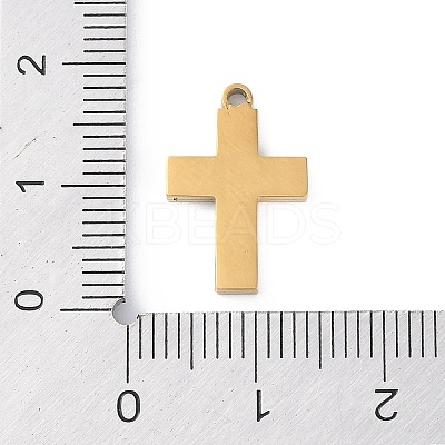 Ion Plating(IP) 304 Stainless Steel Pendants STAS-S136-03G-1