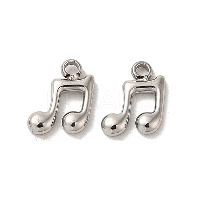 Non-Tarnish 304 Stainless Steel Charms STAS-L022-301P-1