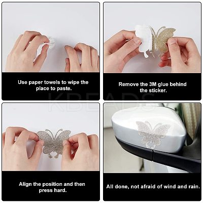 Iron On Rhinestone Glue Sheets DIY-NB0002-95-1