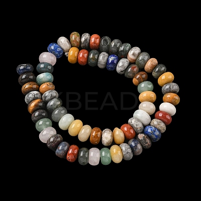 Natural Mixed Gemstone Beads Strands G-A280-A01-03-1