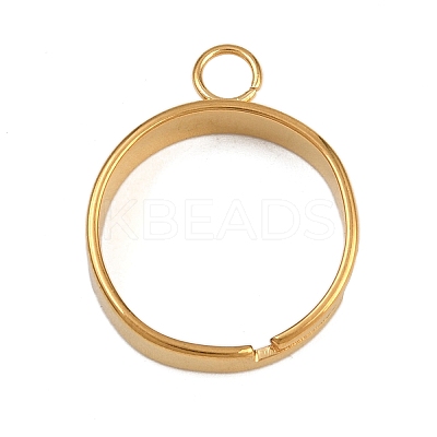 304 Stainless Steel Loop Ring Base LS-STAS-G363-13G-03-1