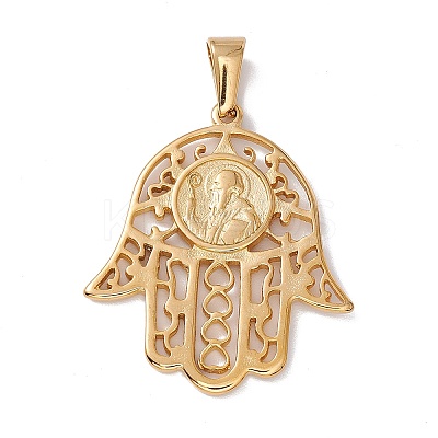 PVD Vacuum Plating 304 Stainless Steel Pendants STAS-H170-23G-1
