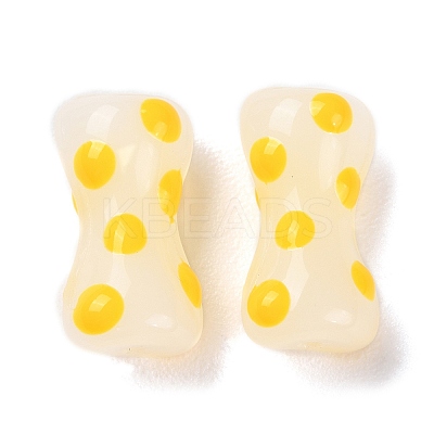 Handmade Bumpy Lampwork Beads LAMP-C012-01H-1